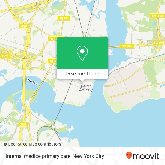 Mapa de internal medice primary care