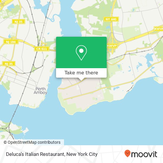 Deluca’s Italian Restaurant map