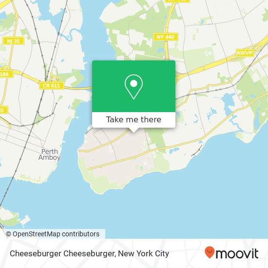 Cheeseburger Cheeseburger map