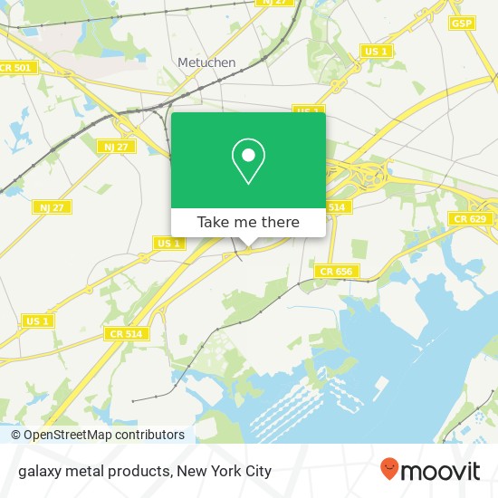 galaxy metal products map