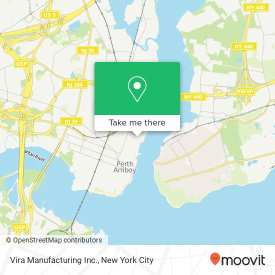 Vira Manufacturing Inc. map