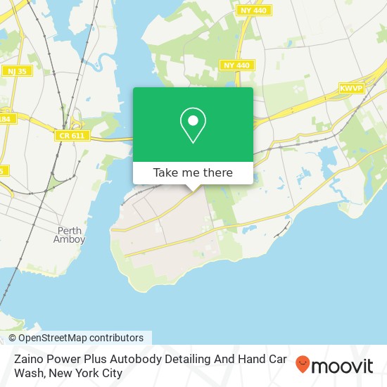 Zaino Power Plus Autobody	 Detailing And Hand Car Wash map