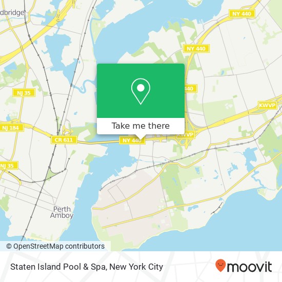Mapa de Staten Island Pool & Spa