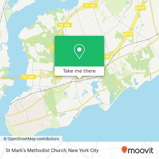 Mapa de St Mark's Methodist Church