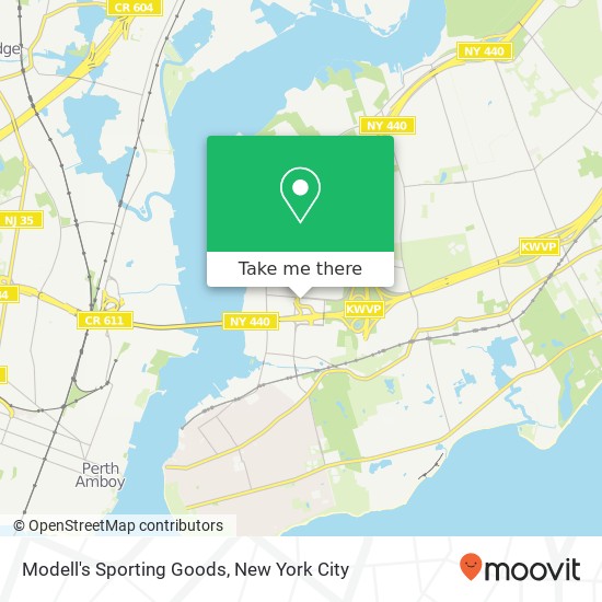 Modell's Sporting Goods map