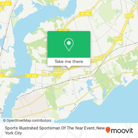 Mapa de Sports Illustrated Sportsman Of The Year Event