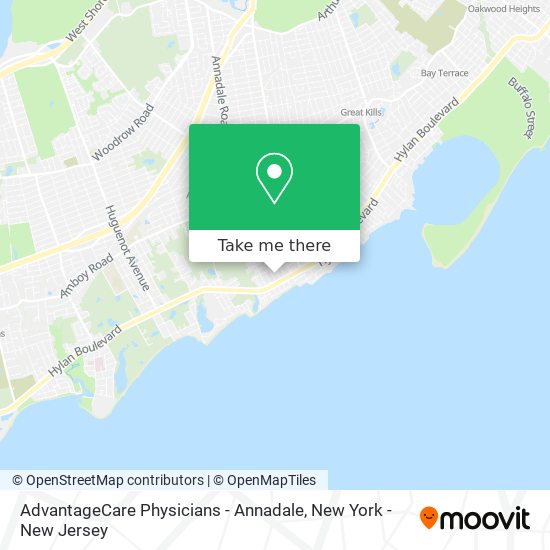 AdvantageCare Physicians - Annadale map