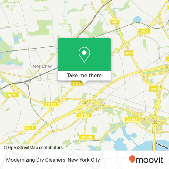 Modernizing Dry Cleaners map