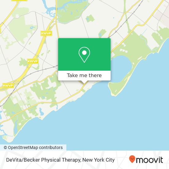 DeVita/Becker Physical Therapy map