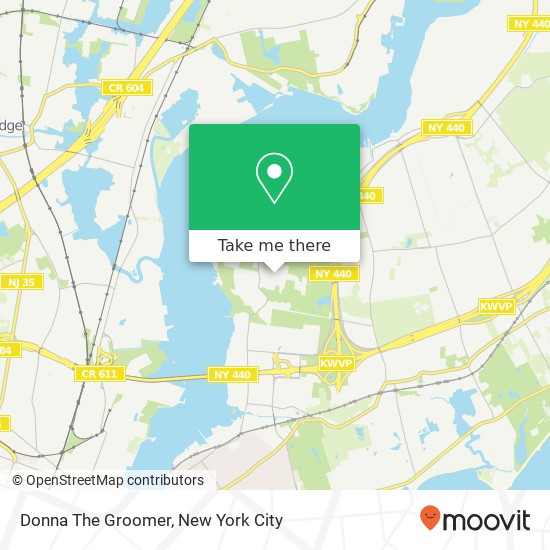 Donna The Groomer map