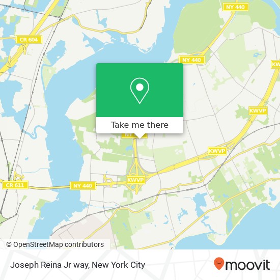 Joseph Reina Jr way map