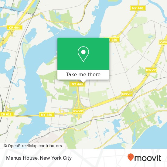 Manus House map