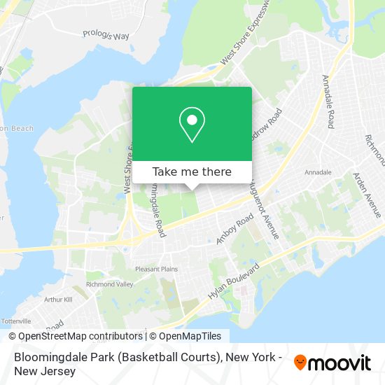 Bloomingdale Park (Basketball Courts) map