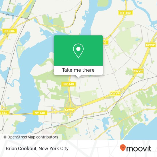 Brian Cookout map