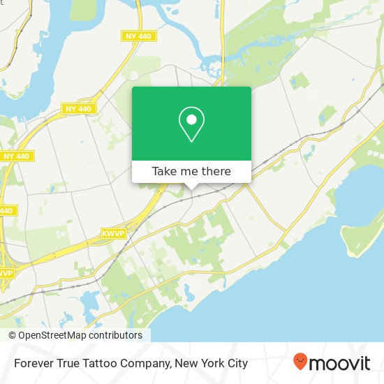 Mapa de Forever True Tattoo Company