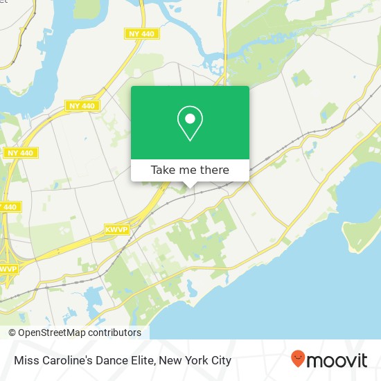 Mapa de Miss Caroline's Dance Elite