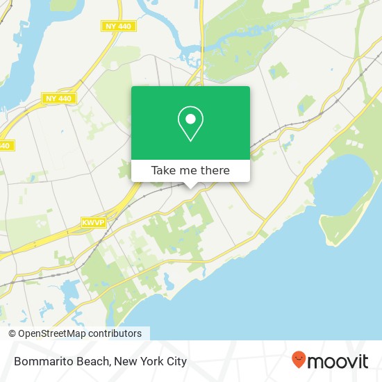 Mapa de Bommarito Beach