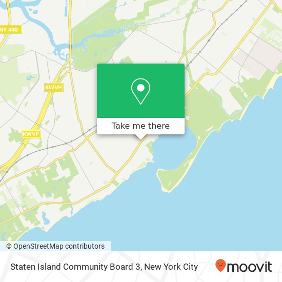 Staten Island Community Board 3 map