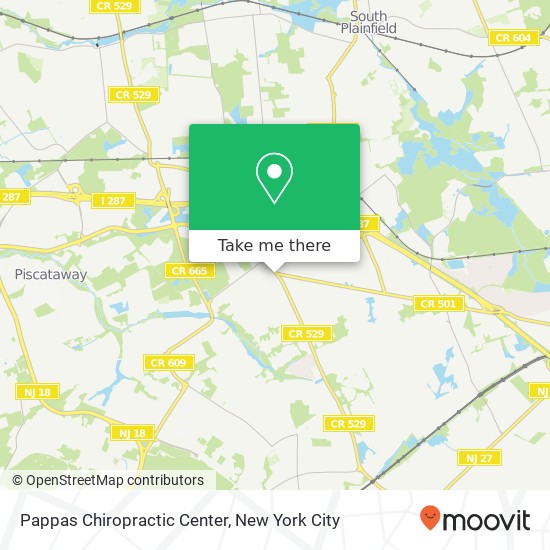 Pappas Chiropractic Center map
