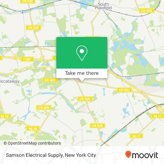 Mapa de Samson Electrical Supply