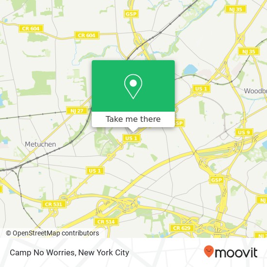 Mapa de Camp No Worries