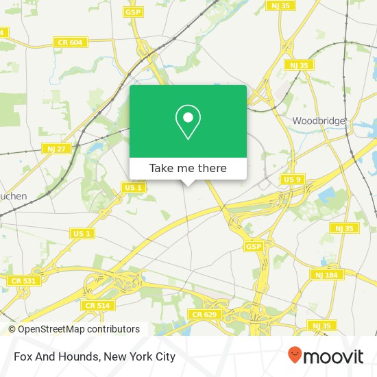 Fox And Hounds map