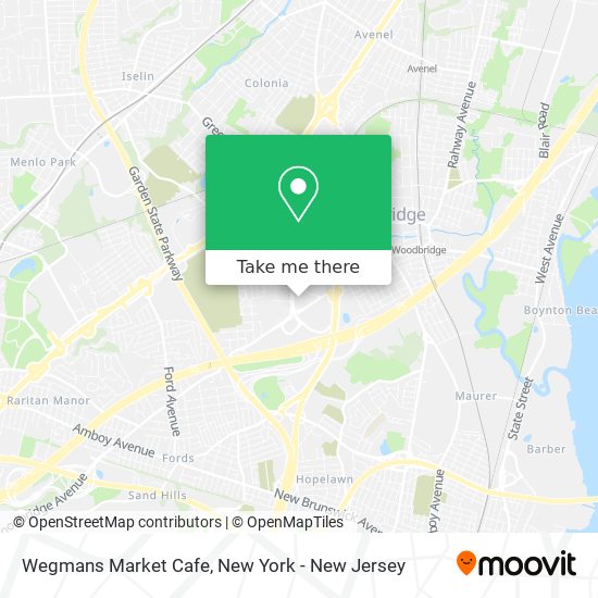 Mapa de Wegmans Market Cafe