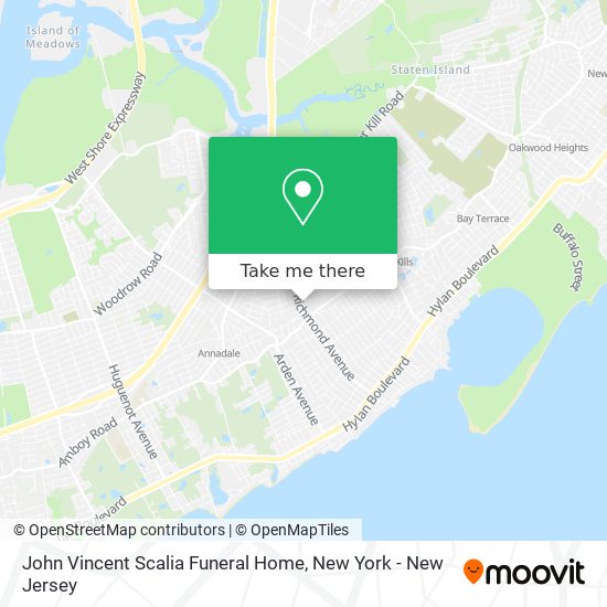 Mapa de John Vincent Scalia Funeral Home