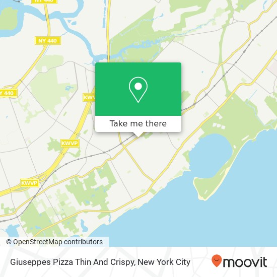 Giuseppes Pizza Thin And Crispy map