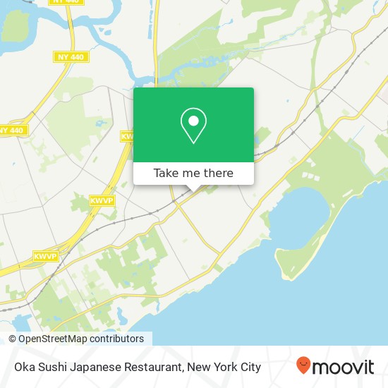 Mapa de Oka Sushi Japanese Restaurant