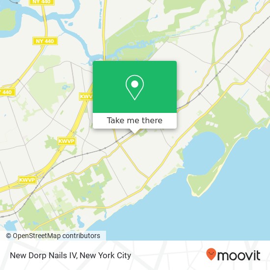 New Dorp Nails IV map