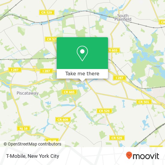 T-Mobile map