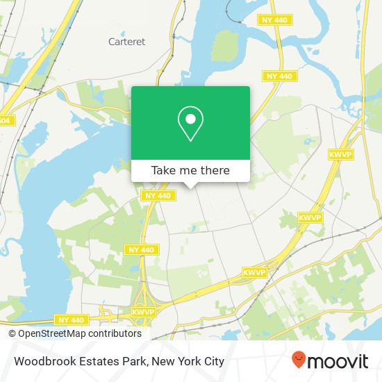 Woodbrook Estates Park map