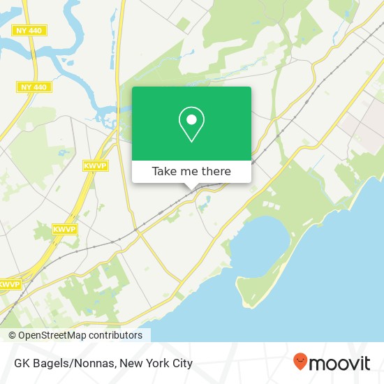 GK Bagels/Nonnas map