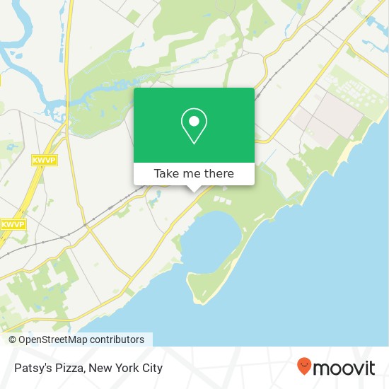 Patsy's Pizza map