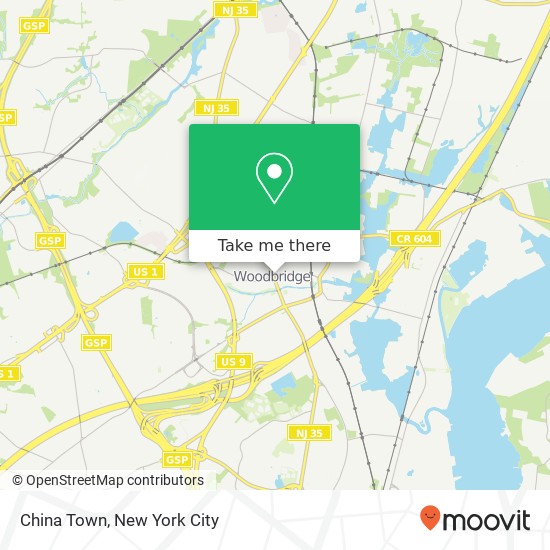 Mapa de China Town