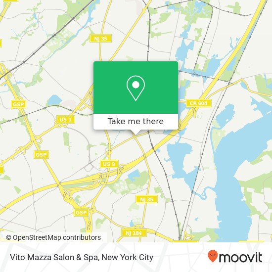 Vito Mazza Salon & Spa map