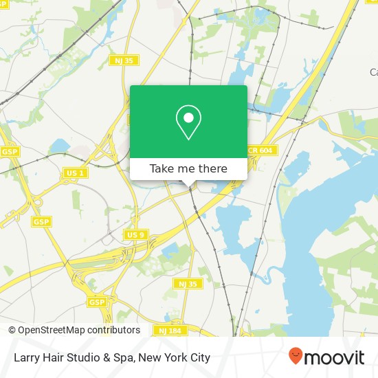 Larry Hair Studio & Spa map