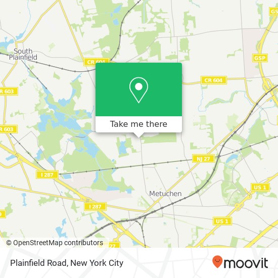 Mapa de Plainfield Road