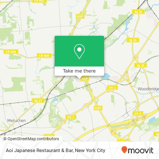 Aoi Japanese Restaurant & Bar map