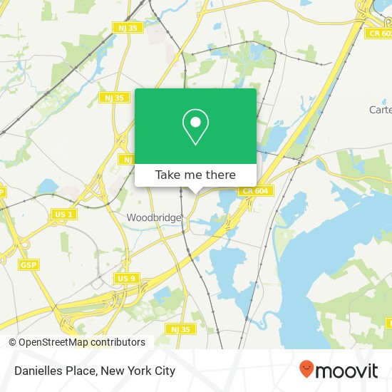 Danielles Place map