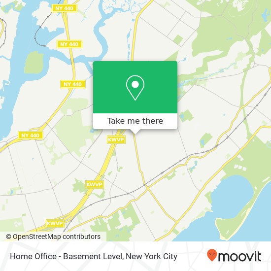 Home Office - Basement Level map