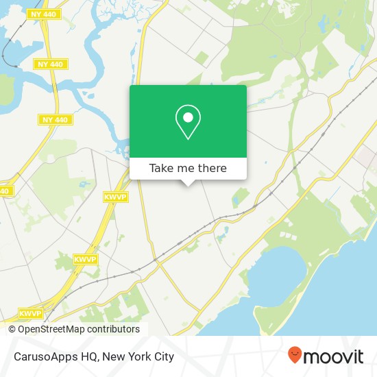 CarusoApps HQ map