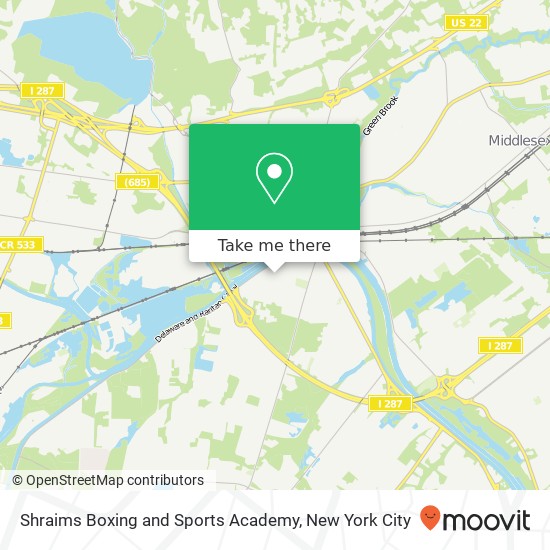 Mapa de Shraims Boxing and Sports Academy