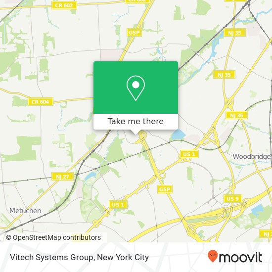 Vitech Systems Group map