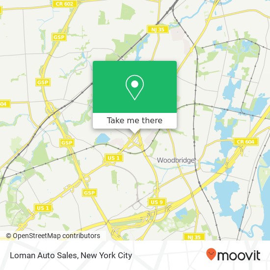 Loman Auto Sales map