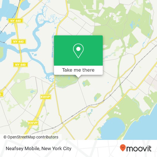 Mapa de Neafsey Mobile