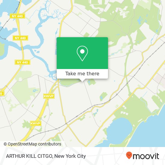 ARTHUR KILL CITGO map