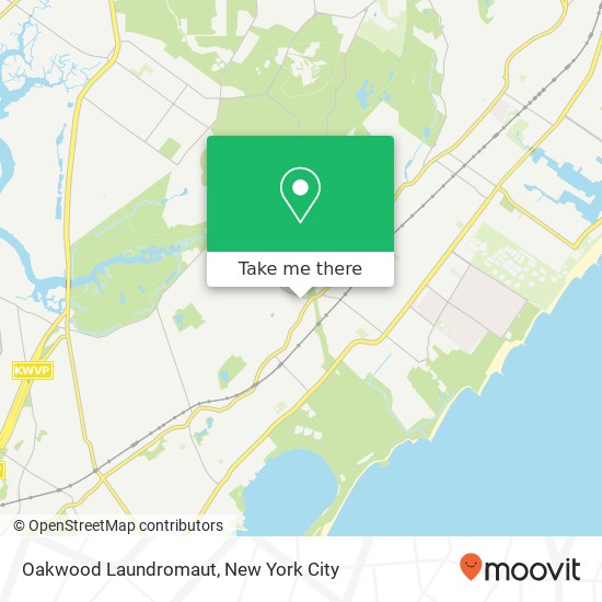 Mapa de Oakwood Laundromaut