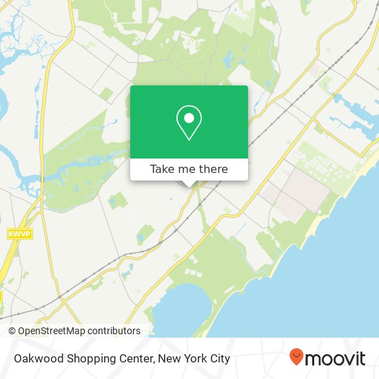 Oakwood Shopping Center map